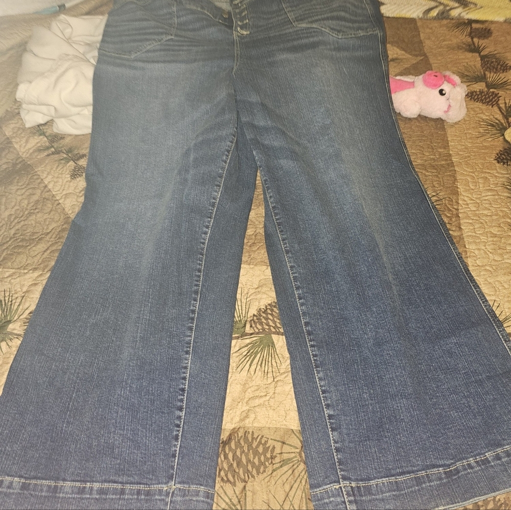 Torrid Wide-Leg Denim Jeans